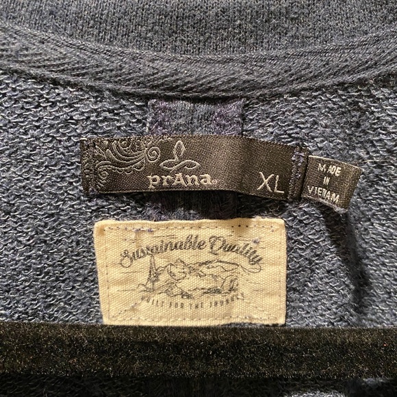 Prana Cozy Up Terry Dress - Nautical Heather - Picture 5 of 6